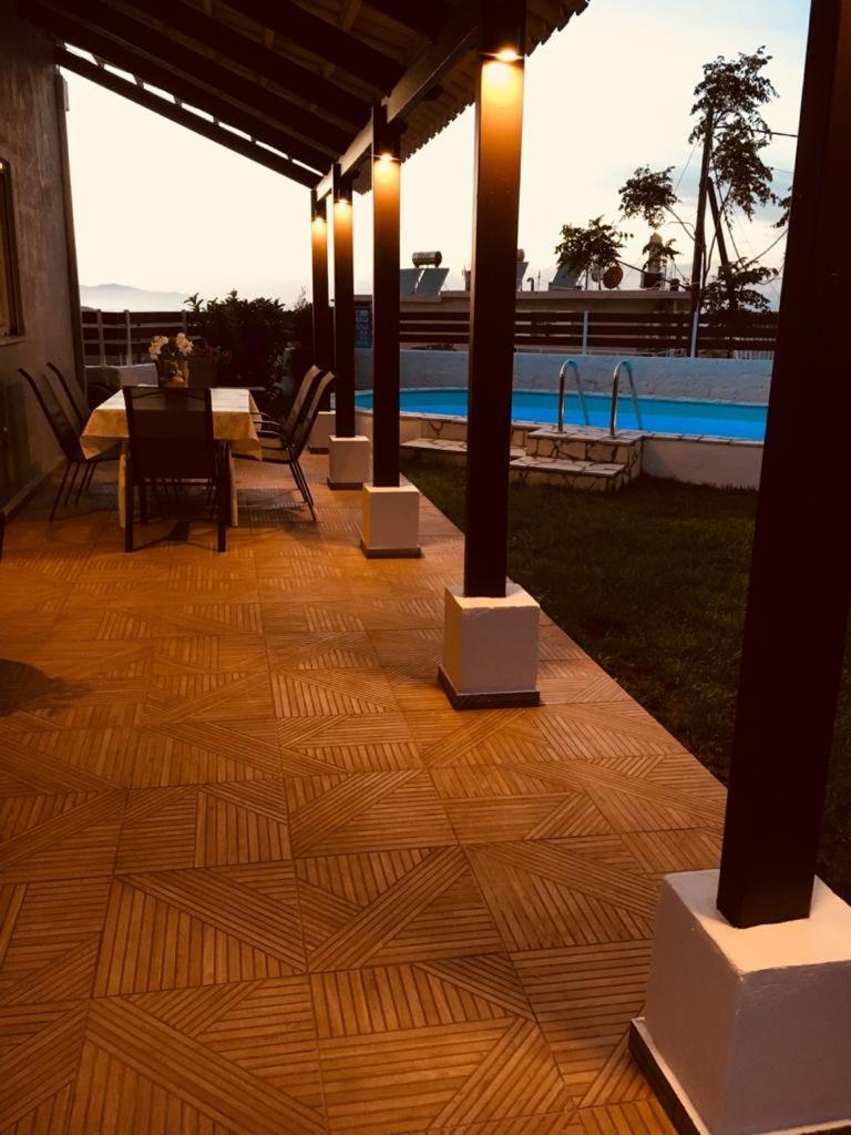 Fontana Luxury Villa Salakos With Pool Near Beach Εξωτερικό φωτογραφία