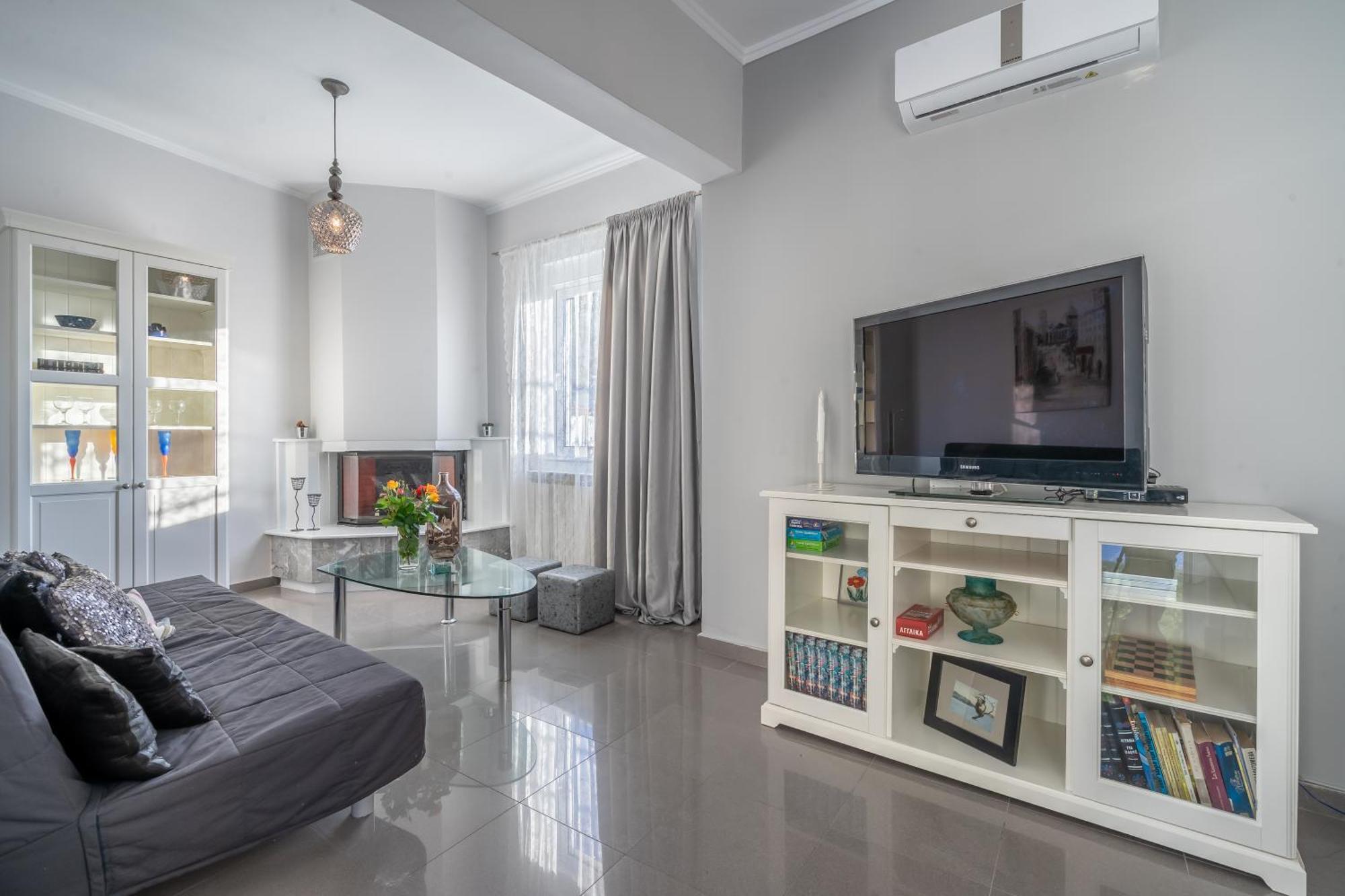 Fontana Luxury Villa Salakos With Pool Near Beach Εξωτερικό φωτογραφία