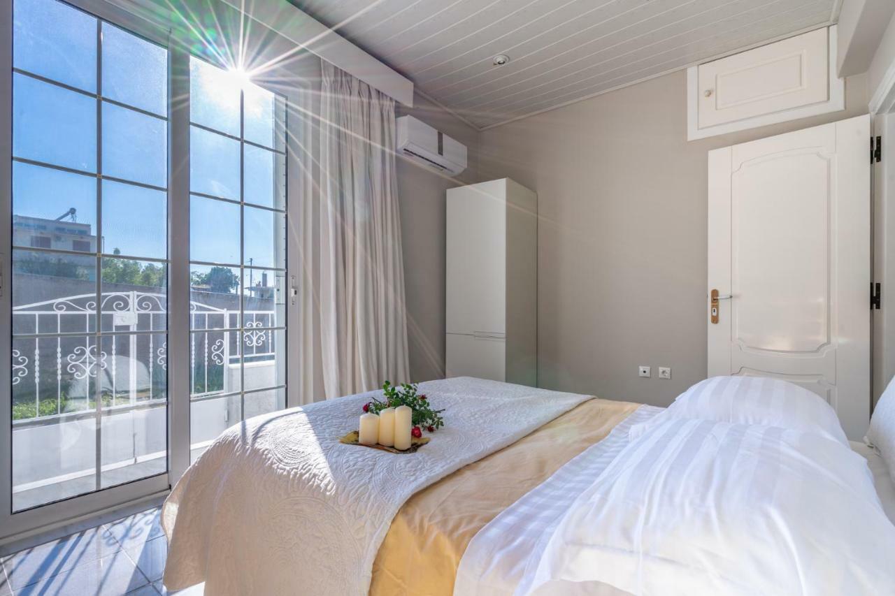 Fontana Luxury Villa Salakos With Pool Near Beach Εξωτερικό φωτογραφία
