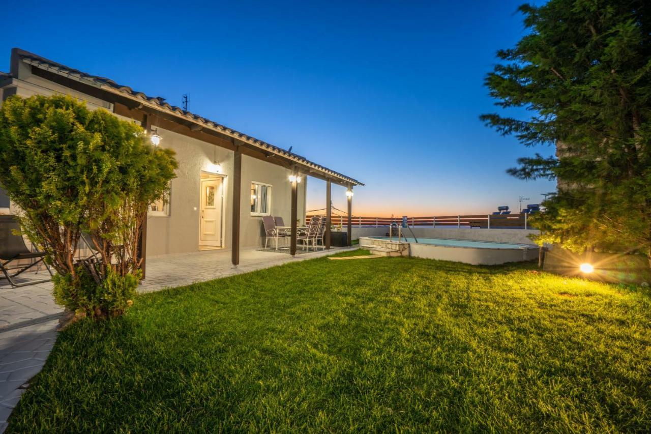 Fontana Luxury Villa Salakos With Pool Near Beach Εξωτερικό φωτογραφία
