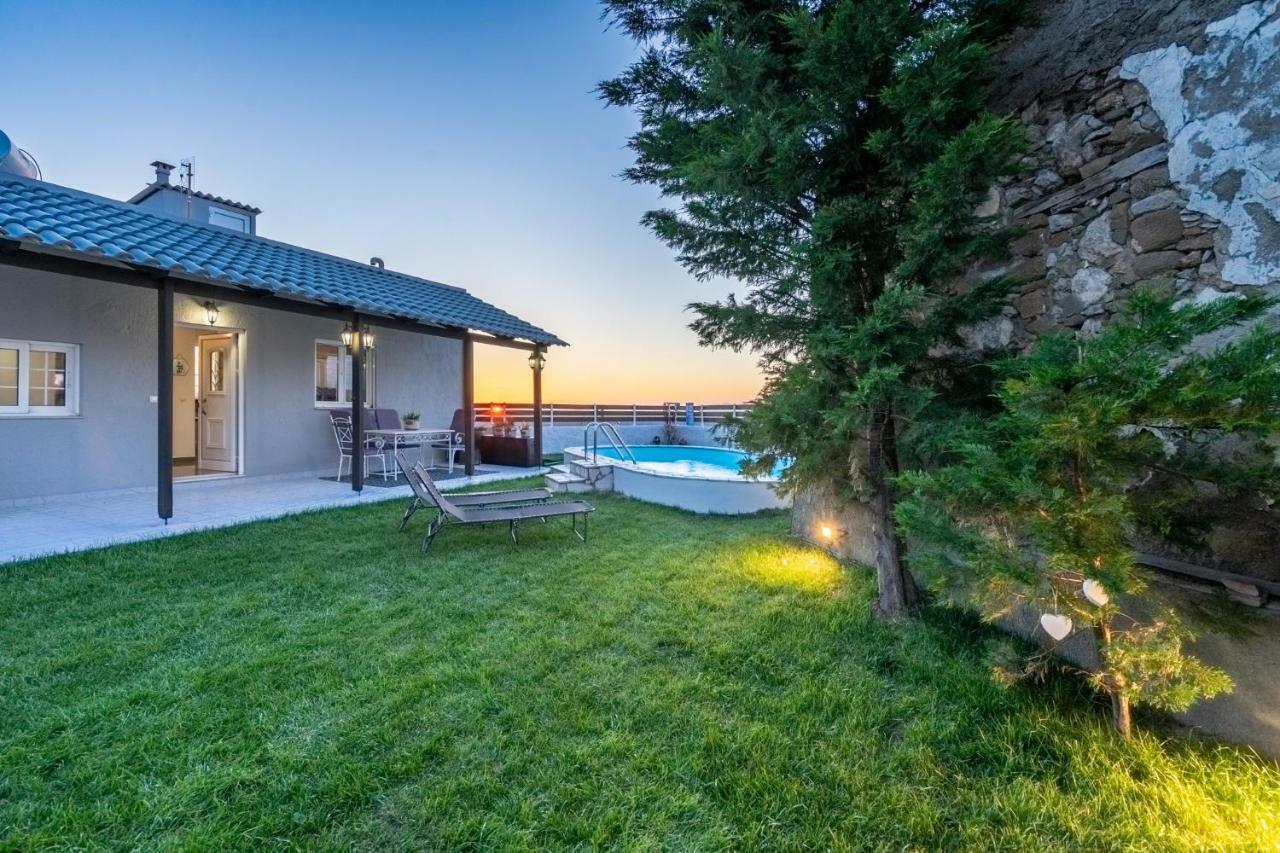 Fontana Luxury Villa Salakos With Pool Near Beach Εξωτερικό φωτογραφία