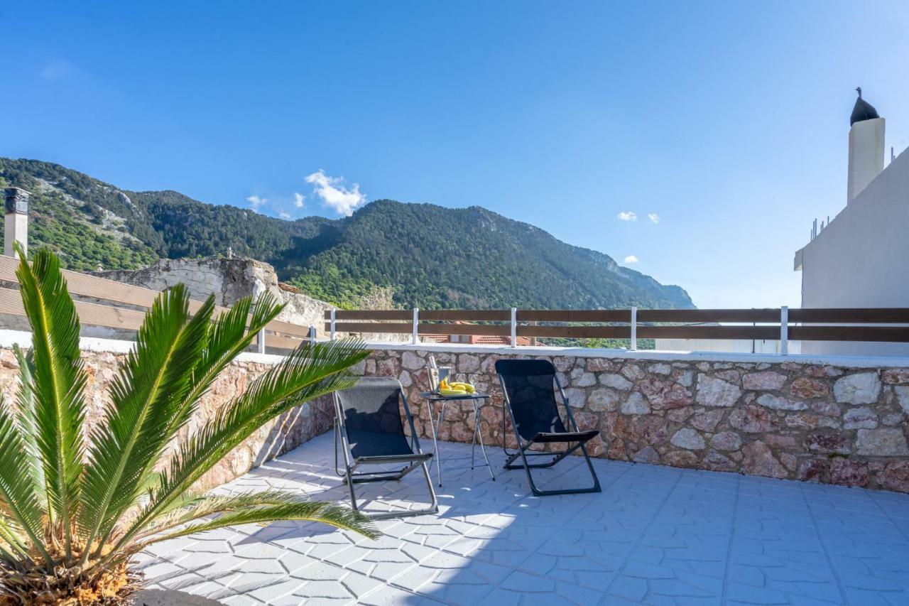Fontana Luxury Villa Salakos With Pool Near Beach Εξωτερικό φωτογραφία
