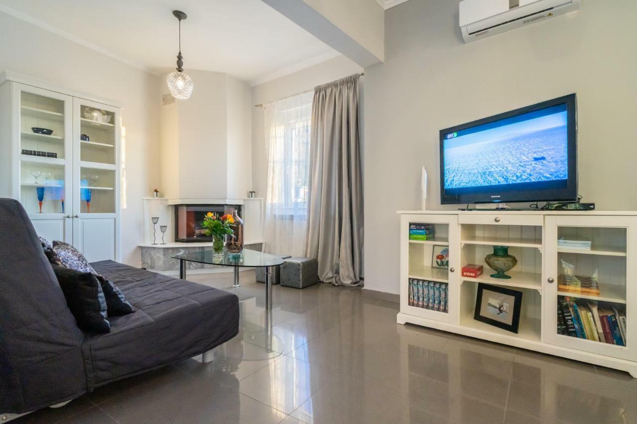 Fontana Luxury Villa Salakos With Pool Near Beach Εξωτερικό φωτογραφία