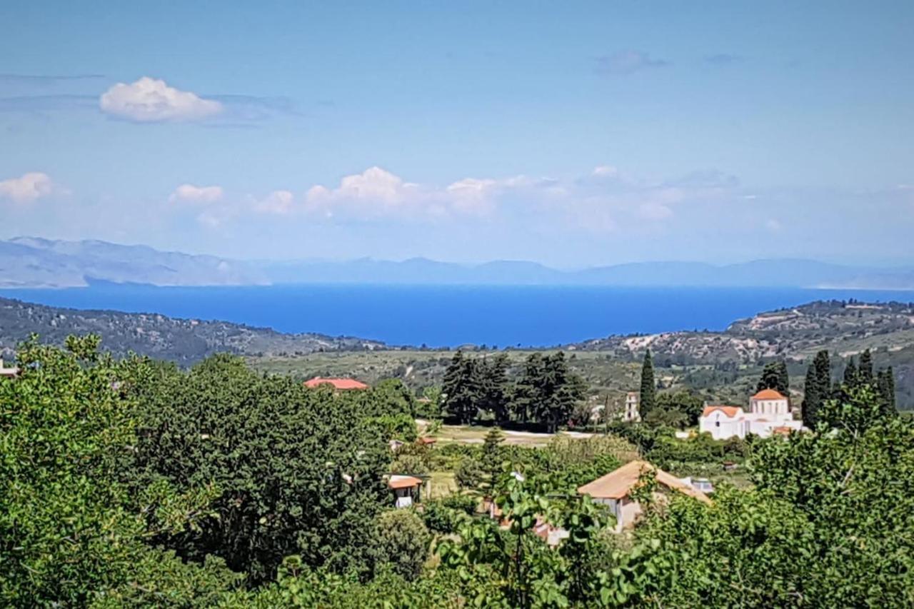 Fontana Luxury Villa Salakos With Pool Near Beach Εξωτερικό φωτογραφία